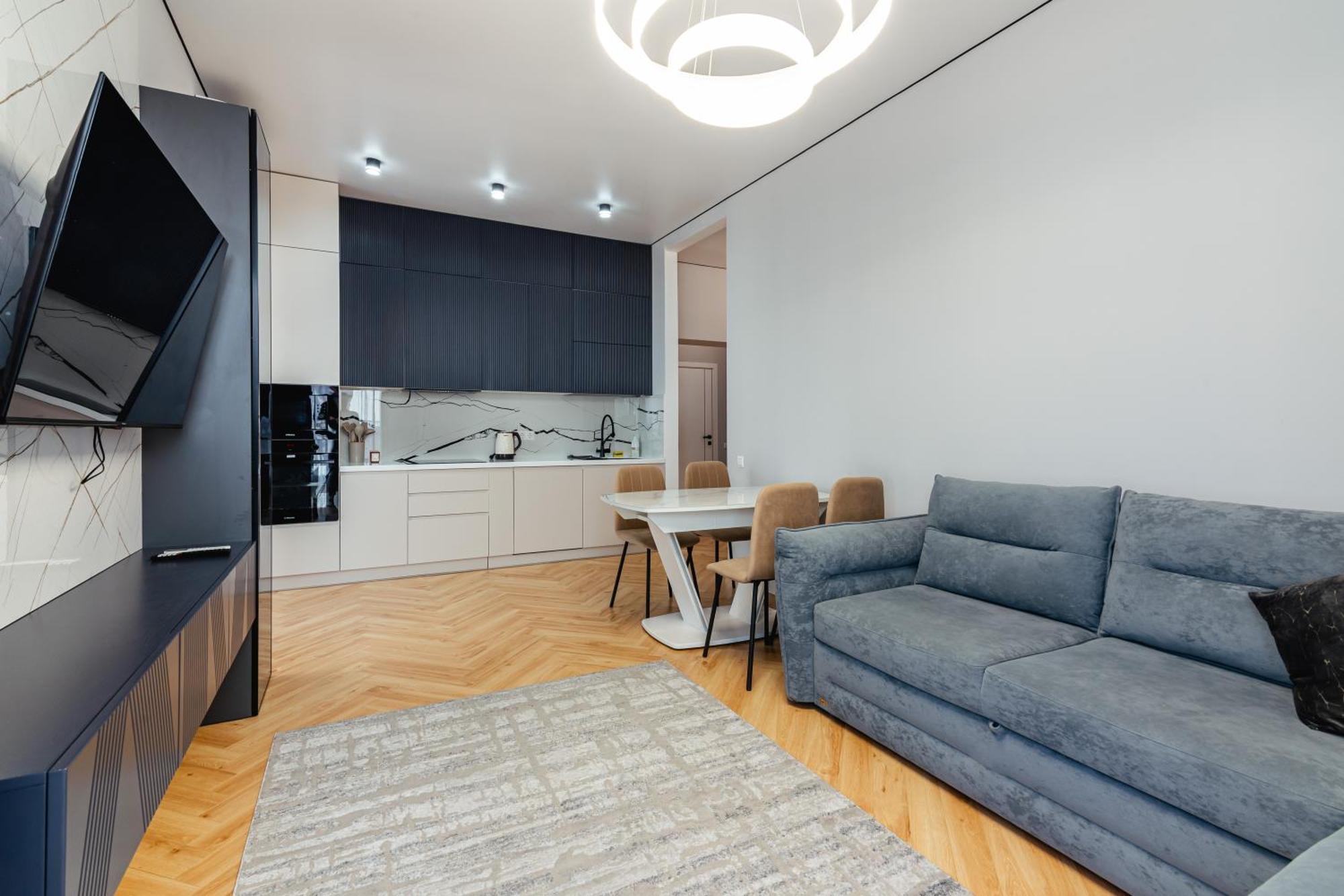 Apartment просторная 3-х комнатная в стиле сканди-минимализм *