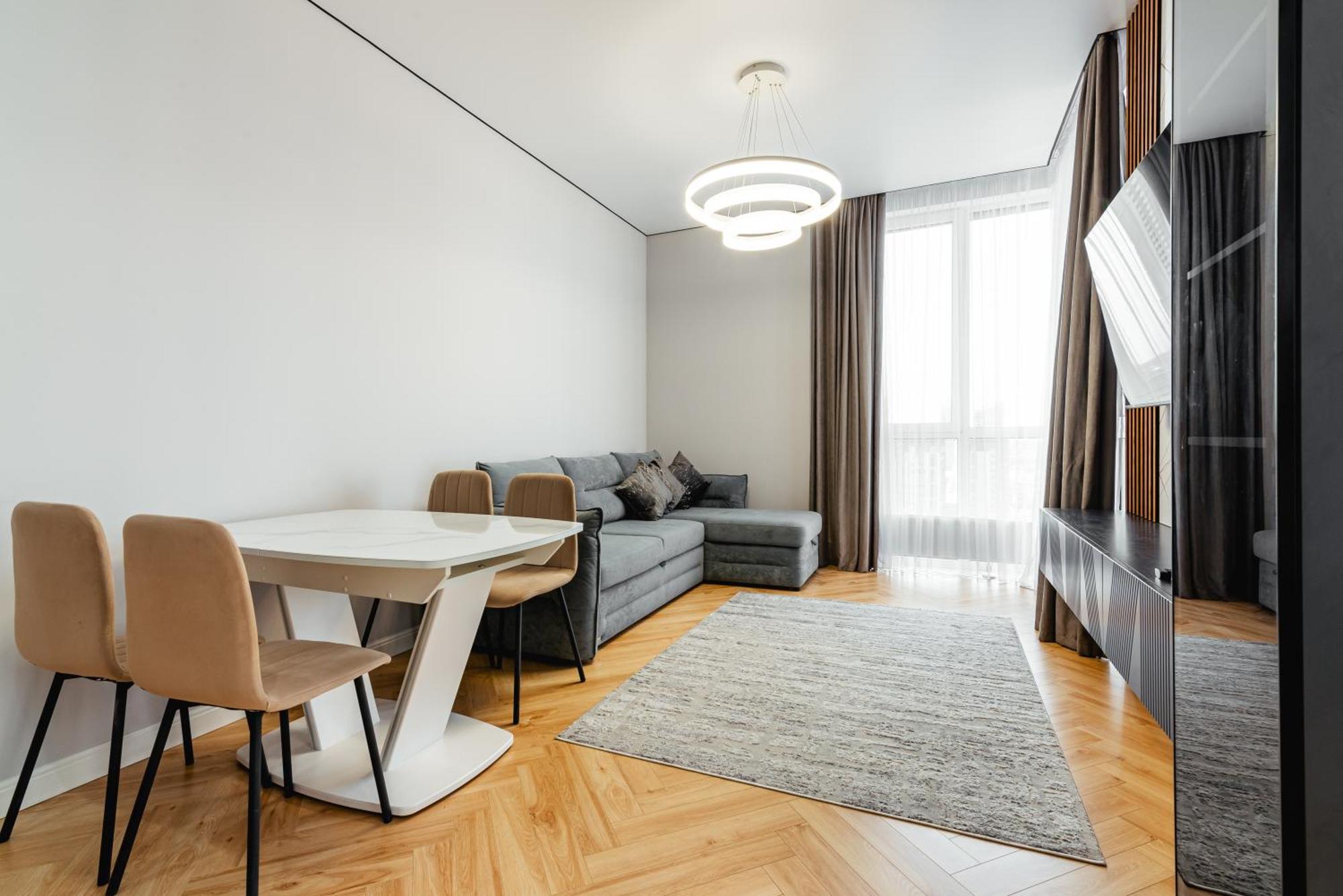 просторная 3-х комнатная в стиле сканди-минимализм Apartment