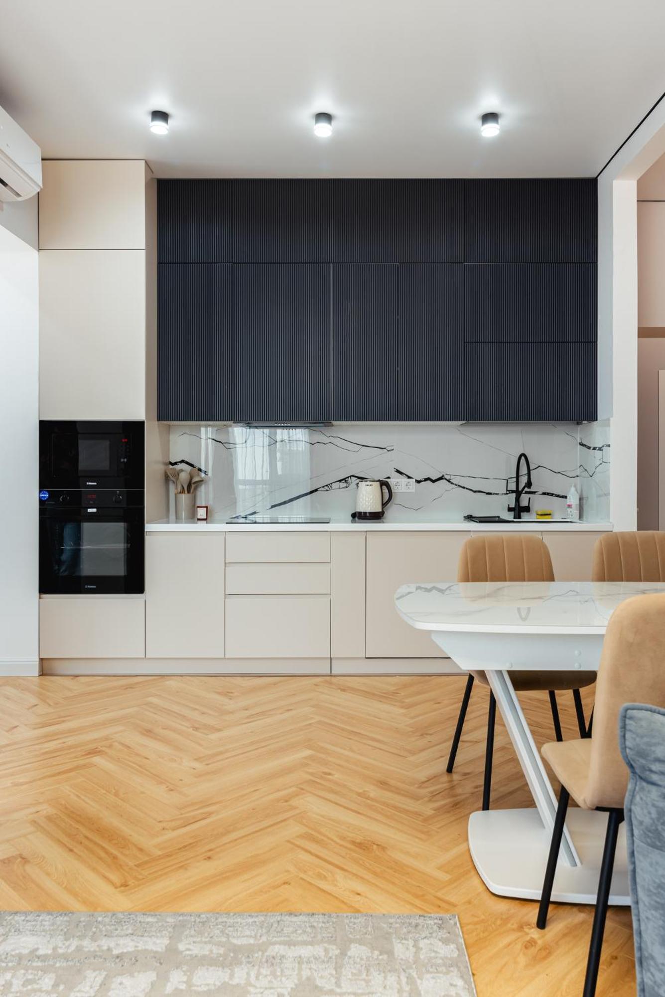 просторная 3-х комнатная в стиле сканди-минимализм Apartment Almaty