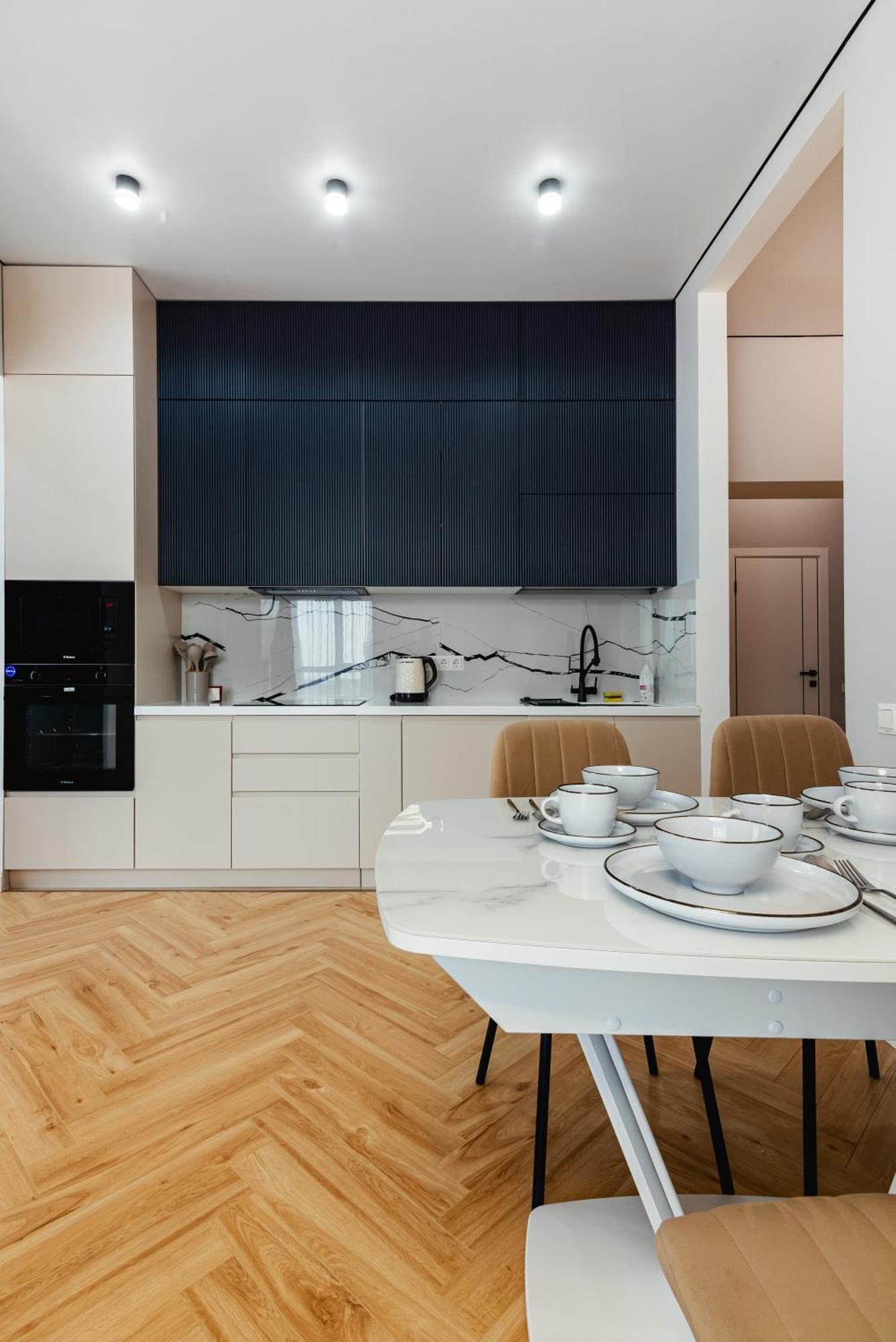 просторная 3-х комнатная в стиле сканди-минимализм Apartment