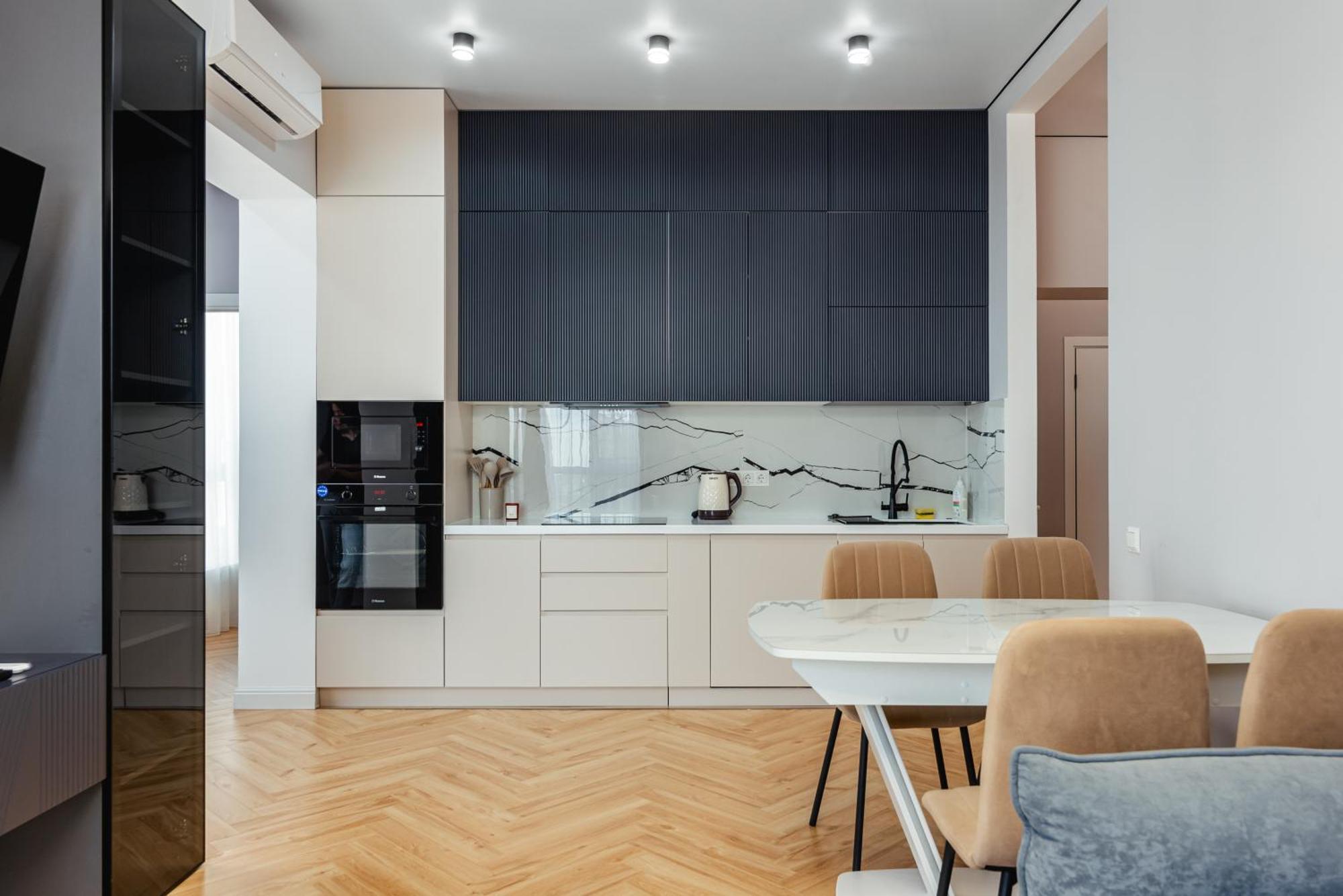 Apartment просторная 3-х комнатная в стиле сканди-минимализм Almaty