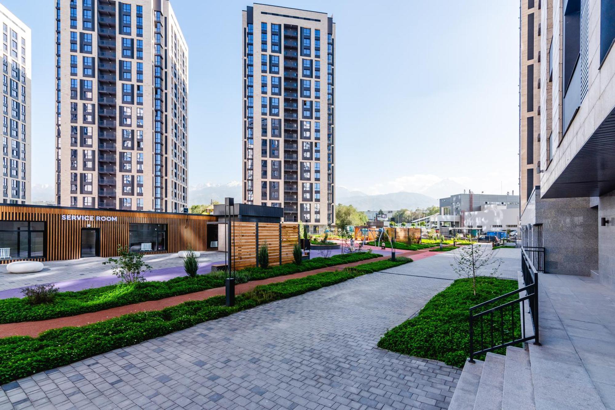 просторная 3-х комнатная в стиле сканди-минимализм Almaty