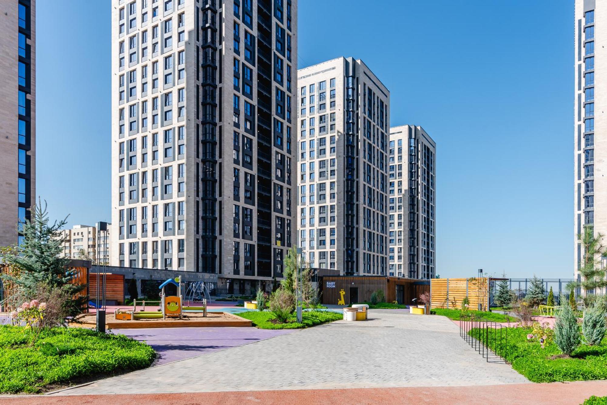 Apartment просторная 3-х комнатная в стиле сканди-минимализм Almaty
